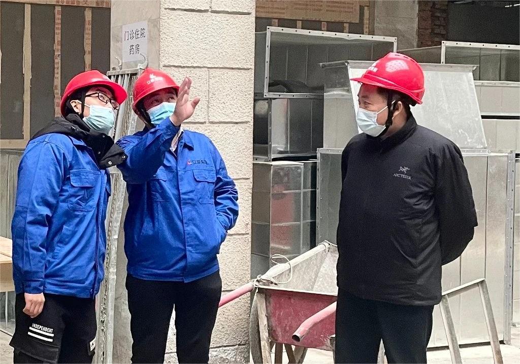 一手抓防疫，一手抓生產(chǎn)！立豪集團(tuán)董事長(zhǎng)赴陜藥集團(tuán)山海丹醫(yī)院項(xiàng)目督導(dǎo)檢查